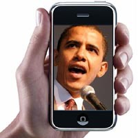 Obama Picu Lonjakan Trafik SMS