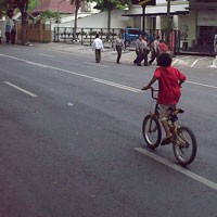 7 Jam Ditutup, Lalu Lintas Jalan Darmo Normal