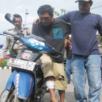 Kepergok Curi Motor, Pengagum Rhoma Irama Didor