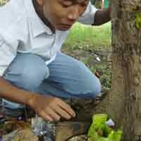 Menjinakkan Roh Halus dengan Sesaji Nasi Jagung & Saos