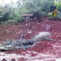 Longsor Hantam Rumah Handoko