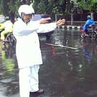 Kemacetan di Kawasan Pahlawan Mulai Mencair