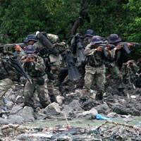 Kopaska TNI AL Sergap Sarang Kawanan Teroris