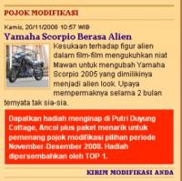 Kirim Info Modifikasimu & Silakan Berlibur ke Ancol