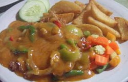 Saus Steak Road Cafe yang Yummy