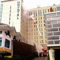 Simulasi Kebakaran di Novotel Bandung Jadi Pilot Project