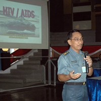 Sosialisasi Perangi HIV/AIDS di Koarmatim