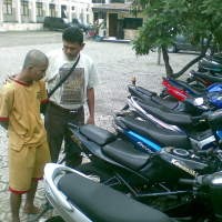 Pencuri Spesialis Sepeda Motor Tak Berkutik