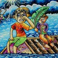 Eda, Siswa SD Salatiga Juara I Lomba Melukis di Bulgaria