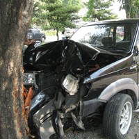Sopir Ngantuk, Kijang Kapsul Cium Pohon Sono