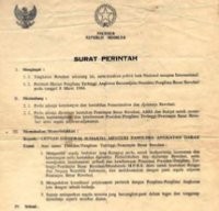 Supersemar Versi Online Mirip dengan Naskah yang Disimpan ANRI