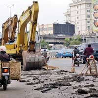 15 Proyek Perbaikan Jalan di Jakarta Selesai 15 Desember