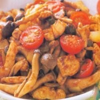 Jamur Shimeji Tumis Tomat