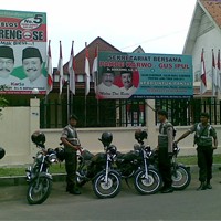 Jelang Putusan MK, Posko KarSa Dijaga Polisi Bersenjata