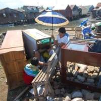  Rumah Digusur, Puluhan Warga Makassar Telantar