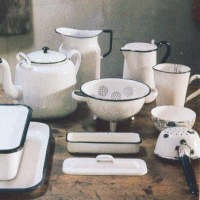 Peralatan Enamel yang Trendy
