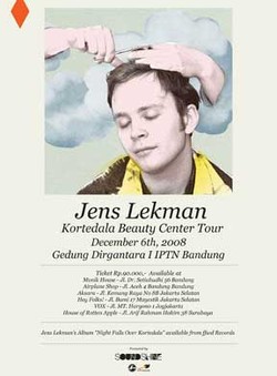 Jens Lekman Konser di Bandung