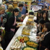 Sate Ayam dan Tari Saman di Bazar Internasional PBB