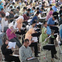 516 Orang Ikut Tes CPNS Pengadilan Tinggi dan Agama