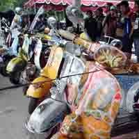 Ribuan Scooter Mania Tumpah Ruah di Magelang