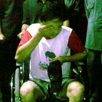 Mau Nonton Reklame Tumbang, Noki Malah Jadi Korban