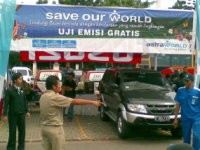 Yuk! Uji Emisi Gratis di Lapangan IRTI, Monas