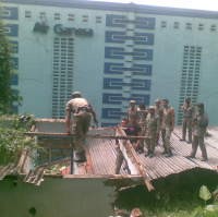 Satpol PP Bongkar Aset Milik Air Ganesha