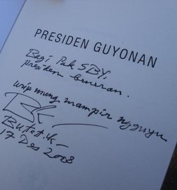 Saat Presiden Guyonan Ketemu Presiden Beneran 
