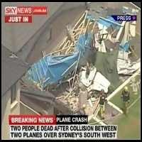 2 Pesawat Tabrakan di Udara, 2 Orang Tewas