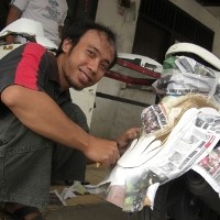 Kakak Beradik Jago Body Paint 