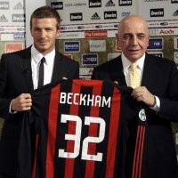 Bangganya Beckham Berbaju Milan