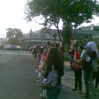 Sopir yang Demo Sweeping Angkot di Luar Trayek TMB