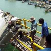 Runtuhnya Dermaga Kalianget Sumenep Diduga Human Error