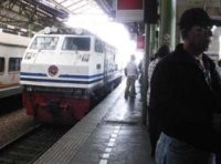 Puncak Arus Balik di Stasiun Gambir Tanggal 2 & 3 Januari 2009