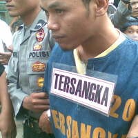 Pelaku Habisi nyawa Korban Dengan Golok Rp 15 ribu