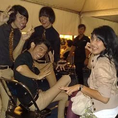 Gosip Pacaran, Tyas-Tria Changcuters Kompak Lempar Senyum