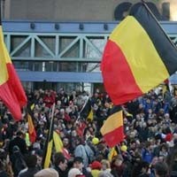 Protes Israel, Ribuan Massa Demo Brussels Stock Exchange