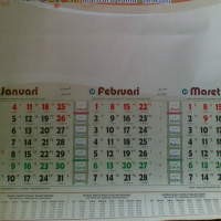 Kalender 2009 Masih Sepi Peminat