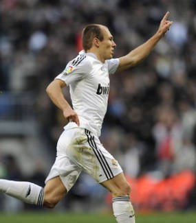 Gol Robben Menangkan Madrid