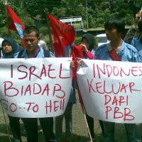 Kecam Israel, Mahasiswa Datangi Pusat Kebudayaan Asing