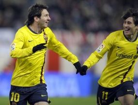 Messi Hat-trick, Barca Gasak Atletico