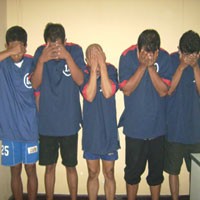 Kompak Berjudi, Lima Sekawan Masuk Bui