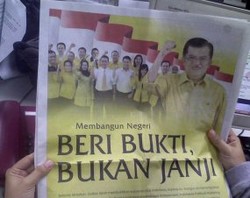 Golkar: Dalam Bidang Ekonomi, JK Adalah Konseptornya