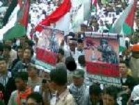 Ratusan Ribu Massa PKS Tak Bawa Bendera Partai