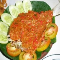 Kesengsem Kakap Cobek Racikan Pak Moel