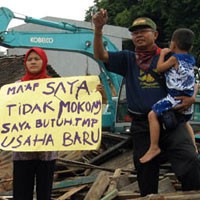 Rumah Fanani Dirobohkan Lebih Cepat dari Jadwal