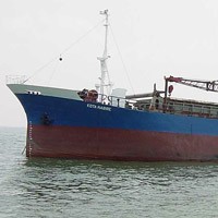 Kapal Kargo di Pelabuhan Gresik Memilih Lempar Jangkar