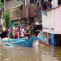 Batuk, Flu dan Gatal Kulit Serang Pengungsi Banjir