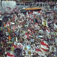  PKS Demo Israel Bawa Anak Agar Aman