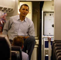 Obama Tiba di Washington Bersiap untuk Inagurasi